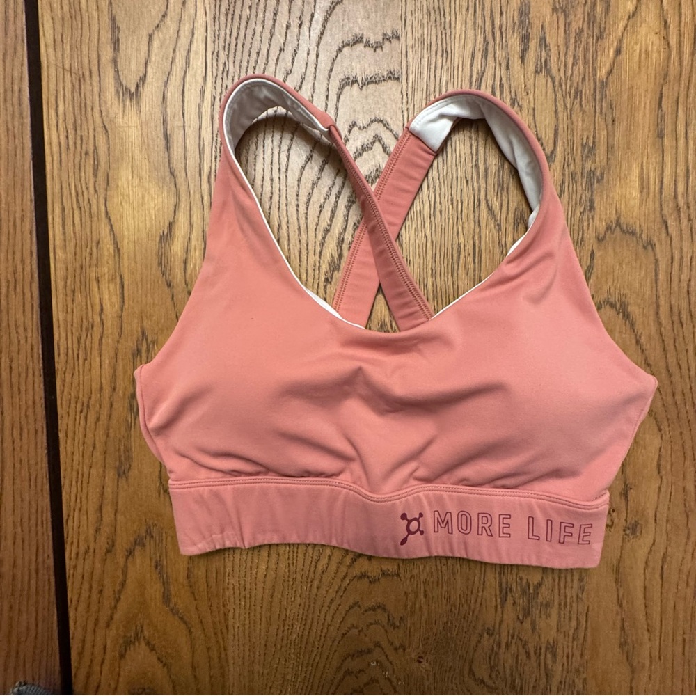 Orangetheory Coral Sports Bra‎ Size small